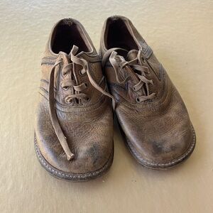 Vintage boys leather dress shoes
